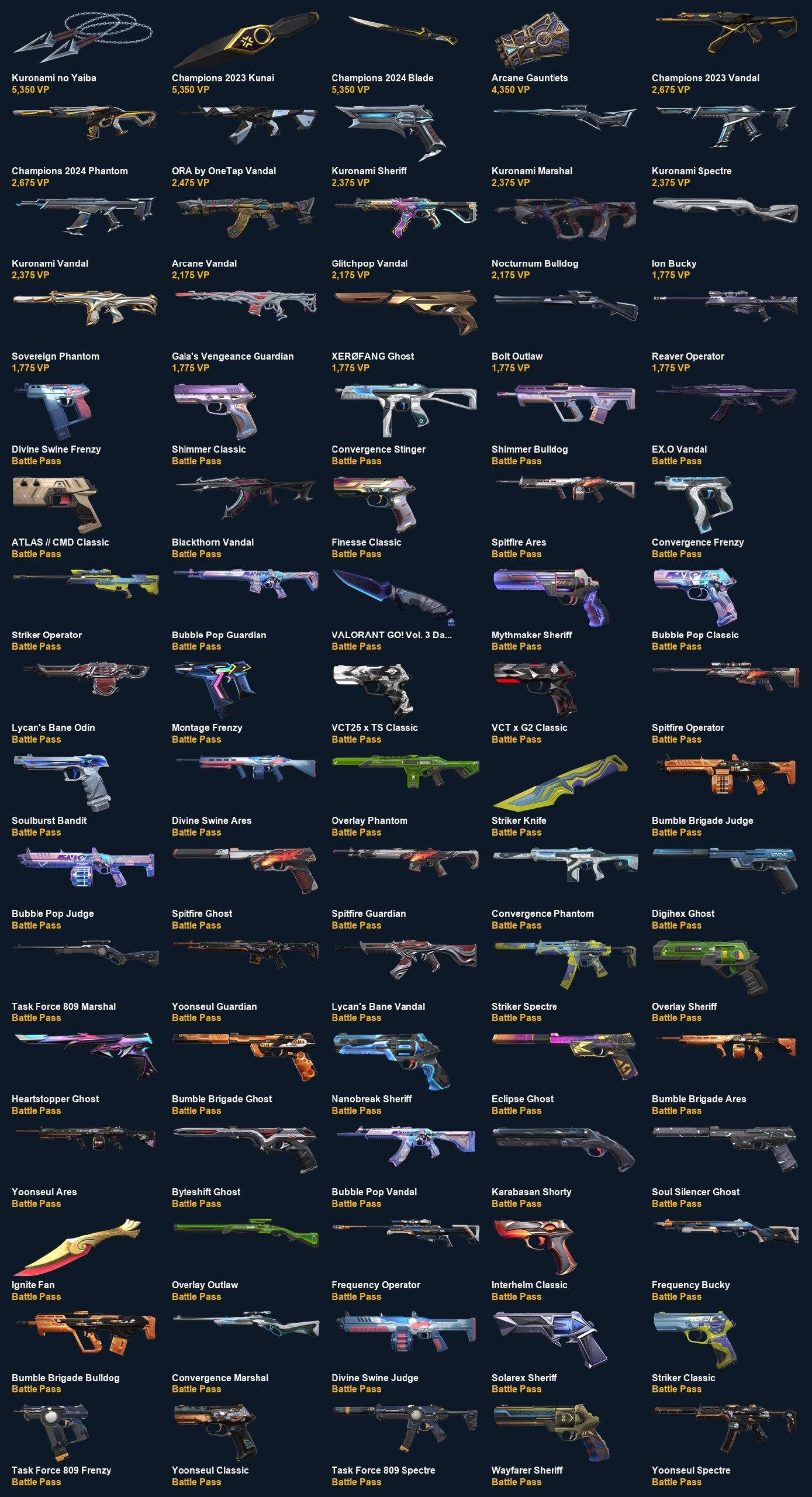 VA3768 EU EU | 300 LVL | 94 skins | Kuronami no Yaiba+Champions 2023+Champions 2024, Sale, Ranked unlocked, Agents: 24, Skins: 94