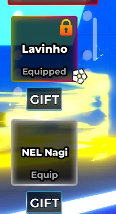 Donated Account Total: 2,235 Robux, Blue Lock Rivals - Lavinho, NEL nagi, kaiser / 99 Nights and BF, Sale, Voice chat: Yes