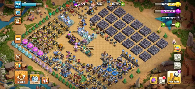 ⭐️Под основу ЖИРНЫЙ АКК⭐️🟨🔥🔥100% -【 TH 18 】⚡235 LVL ⚡【ГЕРОИ -87/107/65/85/55/16 】⚡ 🟨🔥🔥, 18 TH Родной Деревни, 9 TH Строителя