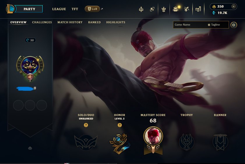 {EUNE}🔥Ranked ready丨UNRANKED丨10 normal complete 10win Unverified, Sale, level 30, champions 6, Unranked