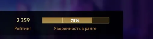 account hero first with personality at 2359 MMR, Sale, 2359 MMR, 6500 Honesty, 6945 Politeness, 258 matches, 268 hours