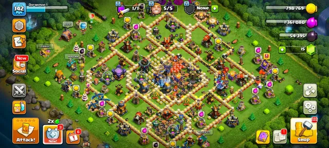TH 18 🧩BUYER MAIL TRANSFER🧩BEST WALL AND DEFENCE EVERYTHING GOOD🧩HERO: 55/63/64/57/45 [FAST], 18 TH Родной Деревни, 8 TH Строителя
