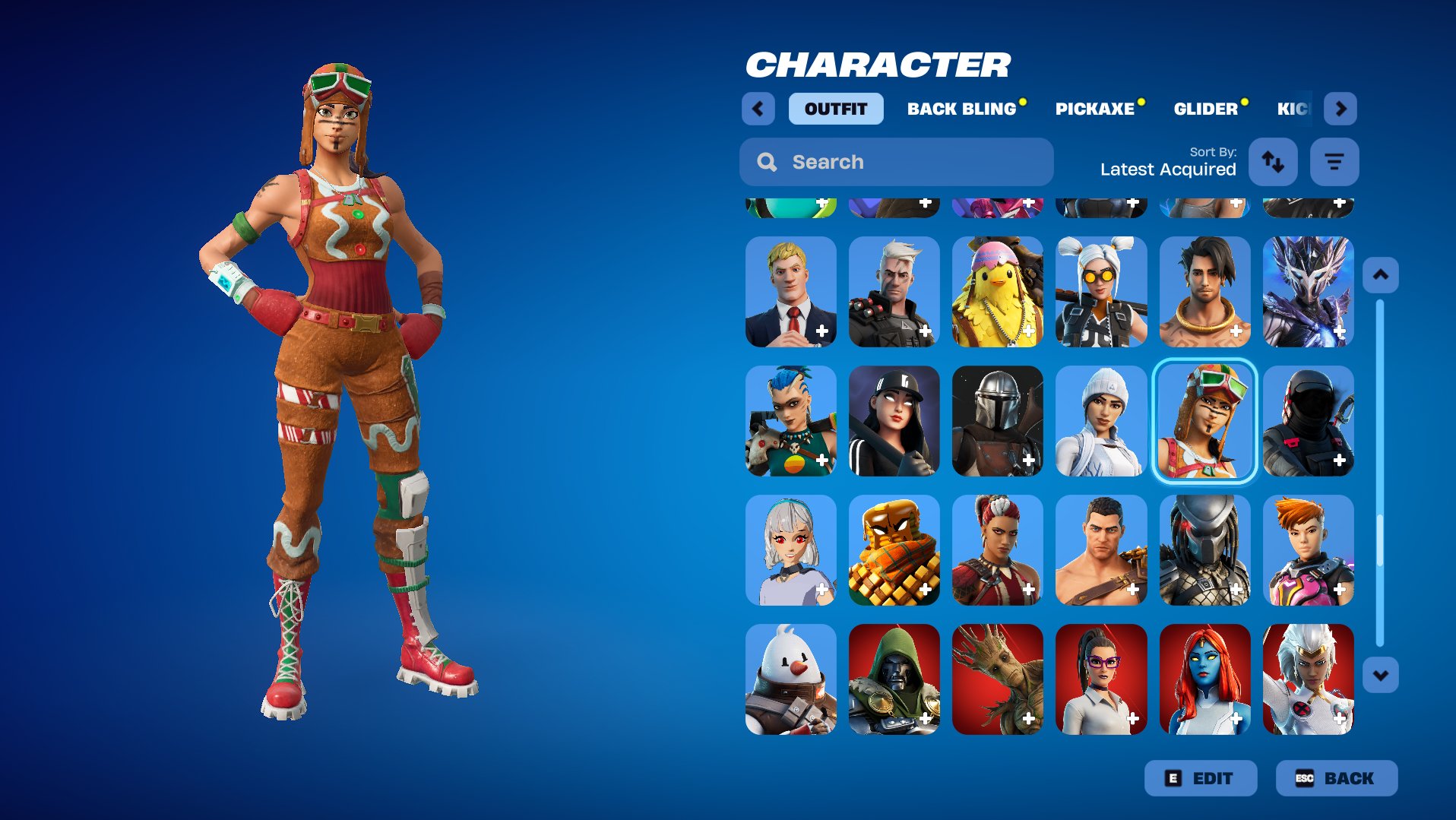 👾Stacked account👾270 skins👾300+ emotes👾Psycho, exclusive skins, and Icon Series emotes👾