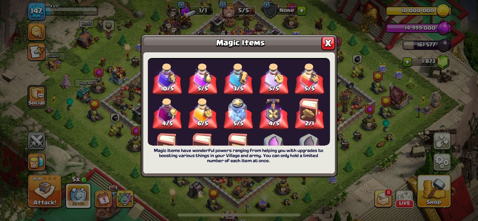 🔥 TH11 FULL MAX 🔥 Первый владелец ✅ Полный доступ ✅ Смена почты ✅ 1873💎, 11 TH Main Village, 7 TH Builder