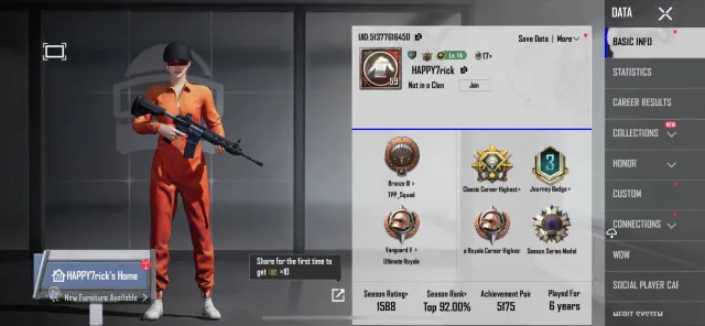 ✅38 Коллекция ✅UMP45 ур.4 ✅SLR ур.3 ✅M16A4 ур.2 ✅UZI ур.2 ✅Thompson ур.2 ✅M24 ур.1, Продажа, 59 уровень, Ранг: Бронза, 10+ мифик скинов, 1-9 прокачиваемых оружий, 1-4 килл чатов, Нет спорт каров