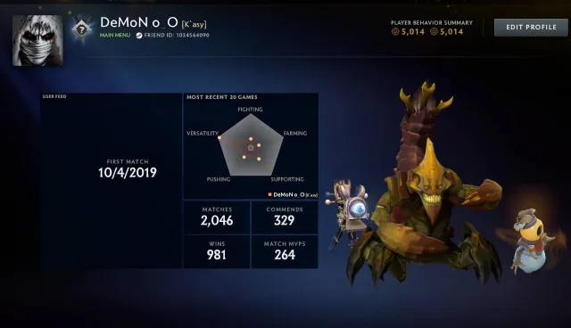 herald 4, mainpool, 43 trophies, arcane, glyco, recalibration available, Sale, 673 MMR, 5014 Behavior score, 5014 вежливости, 2046 games