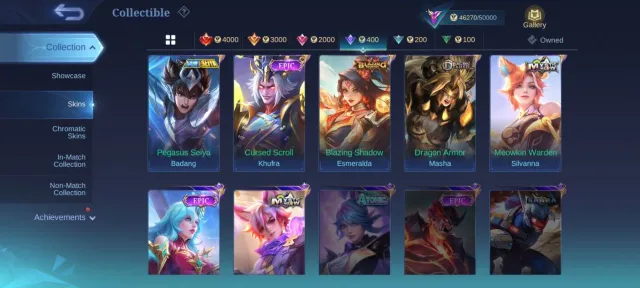 74⭐nexuses Thamuz⚡fluffy floyren💥Star kagura➤27 Dulex⇨EPIC Freya⇨Chang'e⇨YSS⇨Harley➤Gaara Vale, Продажа, Ранг: Мифический, Уровень: 65, Процент побед: 47%, Герои: 96, Облики: 188