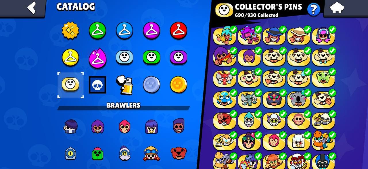 THE BEST ACCOUNT FOR PLAYING, trophies 92000, brawlers 103, primes 80