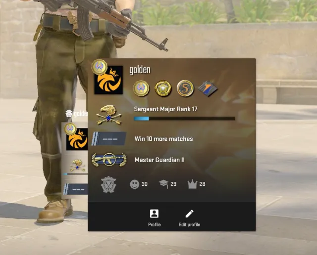 ⌛1000+ hours of CS2 |🏆 6 years |🤍Steam Level 19 |🏅 Medals| 🎮 84 games |✅ No bans|🛡️Lifetime Support, Sale, Available, Yes PRIME, FACEIT, 1000 ELO, With registration: Yes