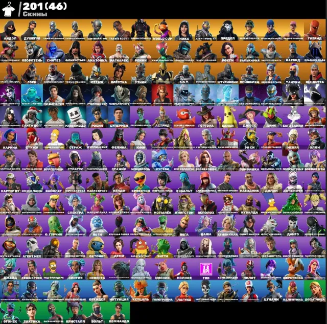 🔥❤️IKONIK🔥❤️Travis Scott🔥❤️ Minty🔥❤️Take The L🔥❤️Floss🔥❤️46 Purchased Skins🔥❤️ FULL ACCESS, Sale, skins 199