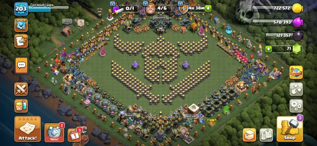 Full TH17 with top gear Other reviews in screenshots, 17 TH Home Village, 10 TH Builder Village