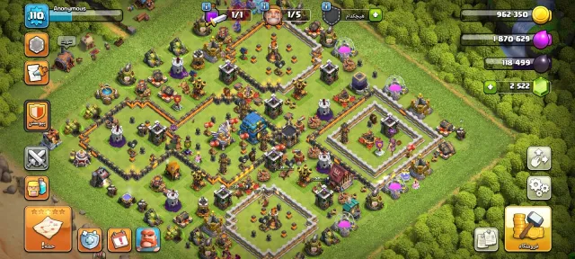 TH12 Account | Level 110 | MAX TH11 | 2500 Gems 💎, 12 TH Родной Деревни