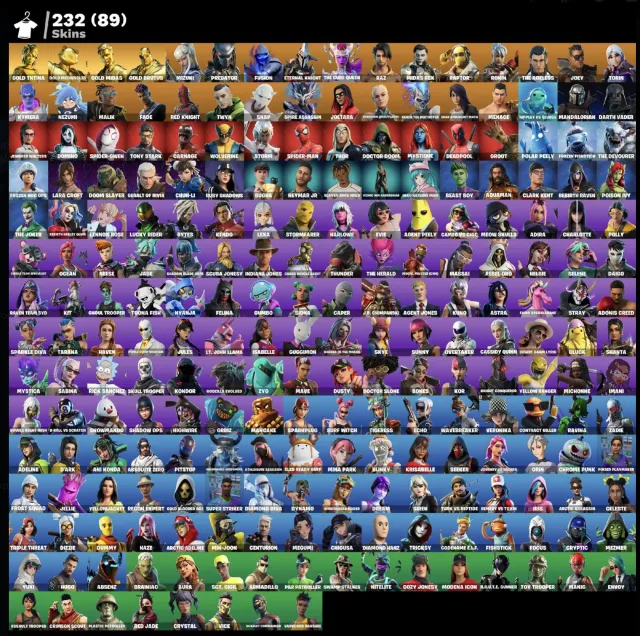 200+ skins | Leviathan Axe | Account fully yours | Full access | Warranty, Sale, skins 232