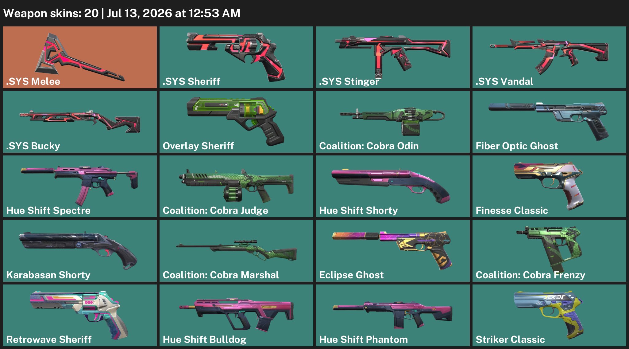 🟦AUTO-DISTRIBUTION🟦REGION AR🟦Cold Weapons ".SYS"🟦, Sale, Iron 3, Agents: 22, Skins: 20