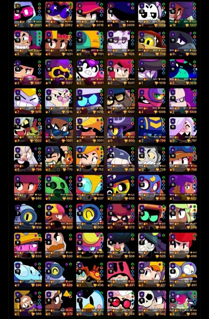Selling a Brawl Stars base, also includes a Clash Royale and Clash of Clans account., trophies 62200, brawlers 105, primes 32