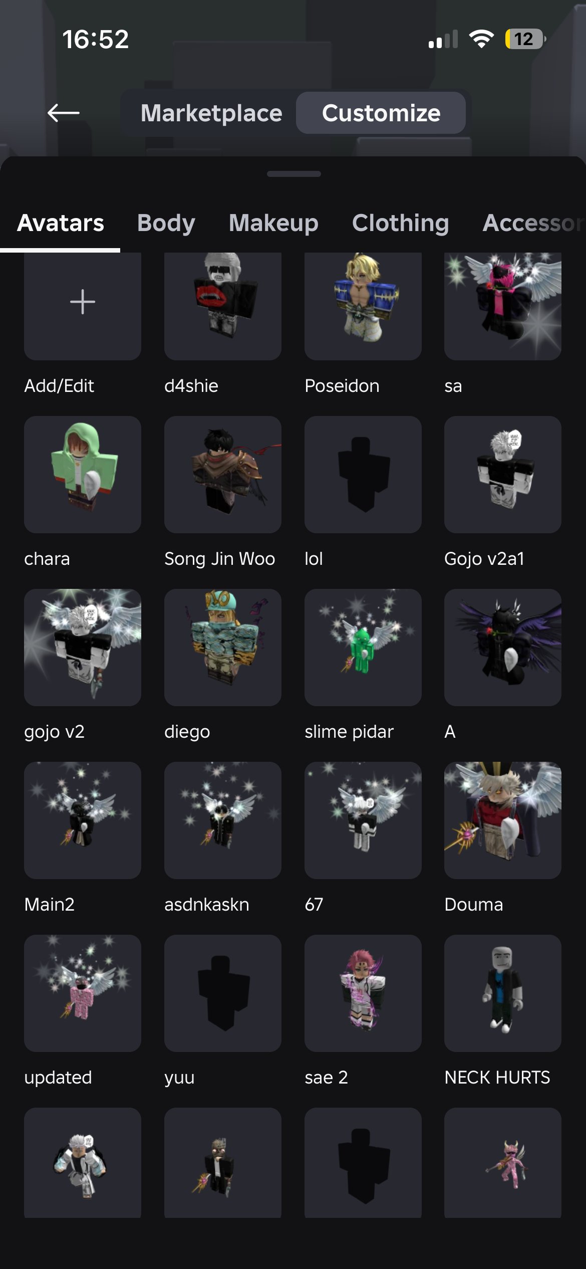 UA | Greatnight1798 | Main Roblox account with many skins and progressed game modes, Sale, Voice chat: Yes