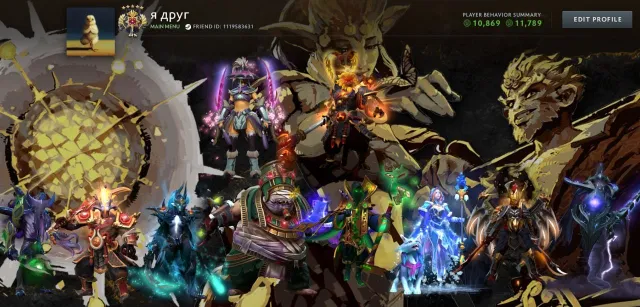 ❤️personal account❤️, perfect for main, many skins and games🔥, Sale, 3790 MMR, 11789 trustworthiness, 10869 politeness, 4137 matches, 3730 hours