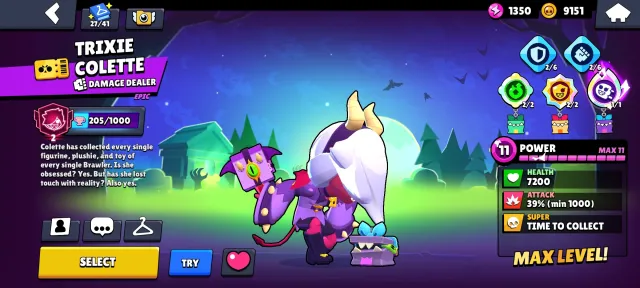 Old BP/old account, 28759 trophies, 81 brawlers, 9 primes