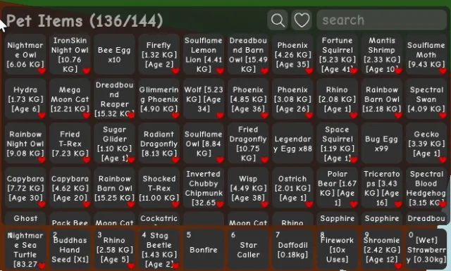 🌱 Grow a Garden | Huge inventory: rare pets, plants, items | Full access, Accounts