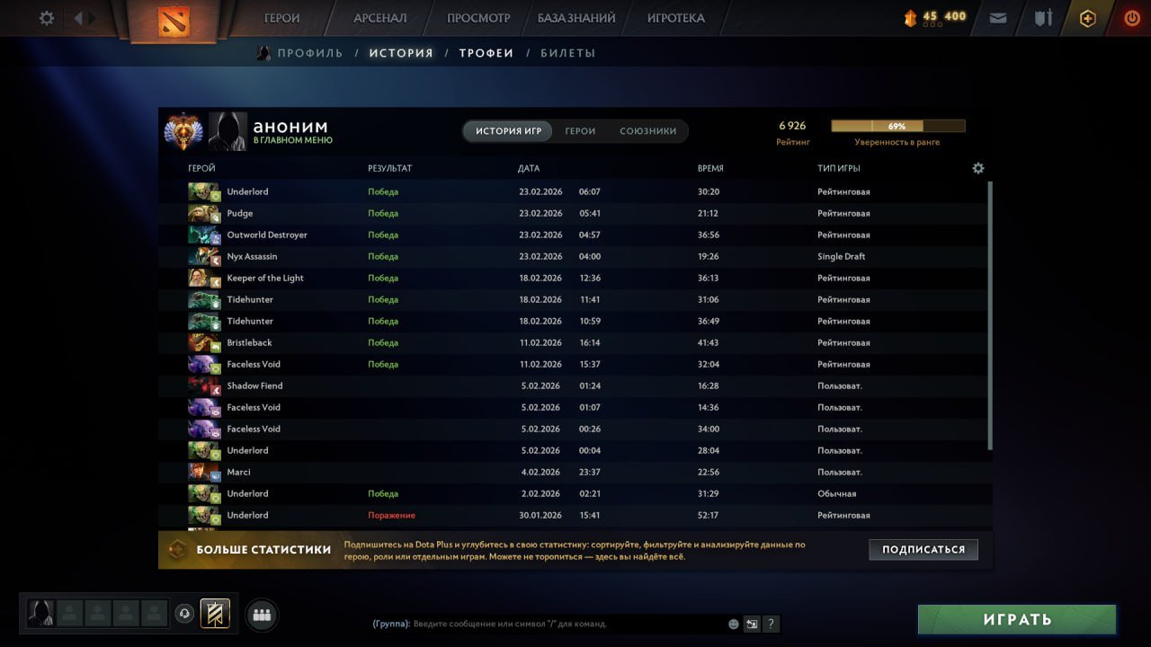 2388 MMP💖10700 ORDER💖ARKANA OGR✅ FULL ACCESS✅ NO POOLS OR WAKS✅AUTOMATIC ISSUANCE💖, Sale, 1280 MMR, 6438 Behavior score, 6438 вежливости, 3045 games, 3045 hours