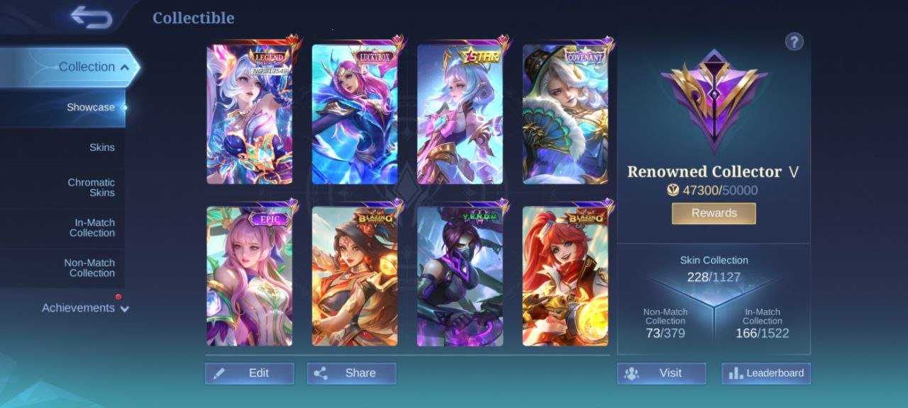 legend Layla LUCKYBOX oddett Star Angela deluxe 20 EPIC khufra Uranus⚡MC 140, Sale, Rank: Mythical Immortal, Level: 72, Winrate: 52%, Heroes: 126, Skins: 228