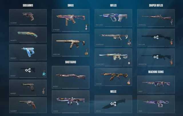 🔥 VALORANT EU Account — 36 Skins | Kuronami | 5 Knives | VCT 2025 Karambit, Продажа, Серебро 1, Агентов: 26, Скинов: 36