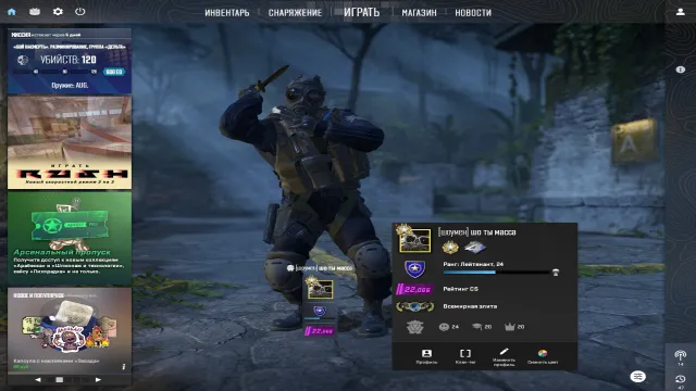 〚AUTO-GRANT 〛⭐️PRIME ACCOUNT⭐️ 22,000 RANKING | GLOBAL | | NO VAC | FULL ACCESS 🔒, Sale, With inventory, Has PRIME, 22000 CS Rating, Competitive