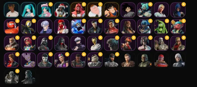 NOT BAD ACCOUNT AT A TASTY PRICE FOR COMFORTABLE PLAY😎😎😍😍, Sale, skins 46