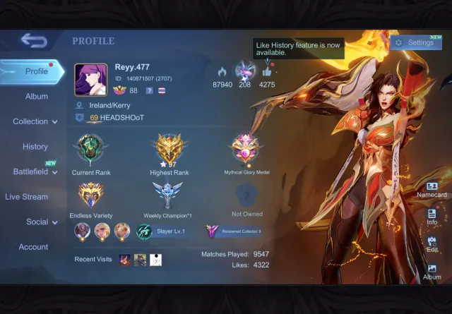 NOLAN 11.11 BENEDICTA SOUL VESSEL PRIME CHONG BEATRICE LAKIBOX FRANCO STAN BRODY, Sale, Rank: Epic, Level: 118, Win Rate: 53%, Heroes: 133, Skins: 241