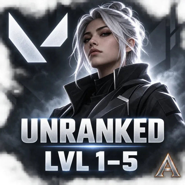 【EU, RU】🖤【RANK AVAILABLE • CLOSED BETA】🖤 🏆UNRANKED🏆 💎LVL 1–5💎, Sale, Calibration, Agents: 1, Skins: 1