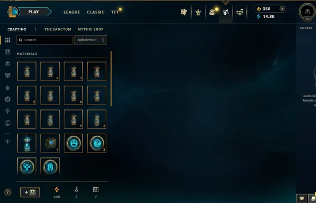 👾EUW👾Level 30👾Unranked Smurf 👾40K BE👾350 RP👾Unverified Email👾untouched loot👾T1 Vi🔷, Продажа, уровень 30, Нет ранга