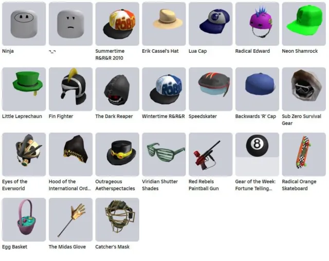 2009 | Ninja + Lua Cap + The Dark Reaper + Neon Shamrock ++ | Old, Sale, Voice chat: No