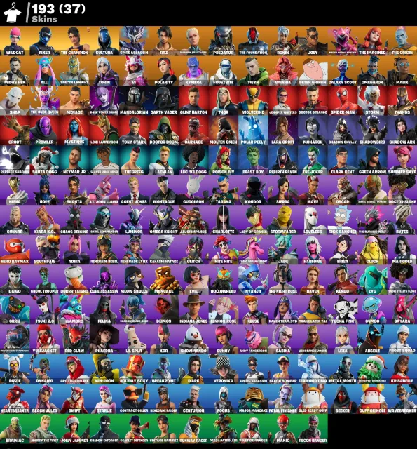 ░▒▓█🔸🔶193 skins 🟧✅ Wildcat - Дикая кошка ✅ СМЕНА ПОЧТЫ!✅ 159 dances🟧 🔶🔸WILDCAT 🔥, Продажа, скины 193
