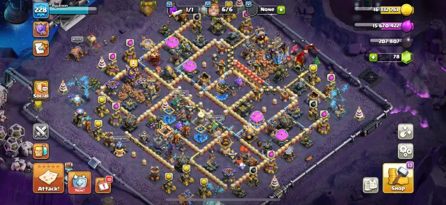 🔥 TH18 FULL 100% 👑 96/102/71/72/51/10 🏆 STUDENTS | 🎨 SKINS AND DECORATIONS 💙 REBIND ❤️, 18 TH Home Village, 10 TH Builder Base