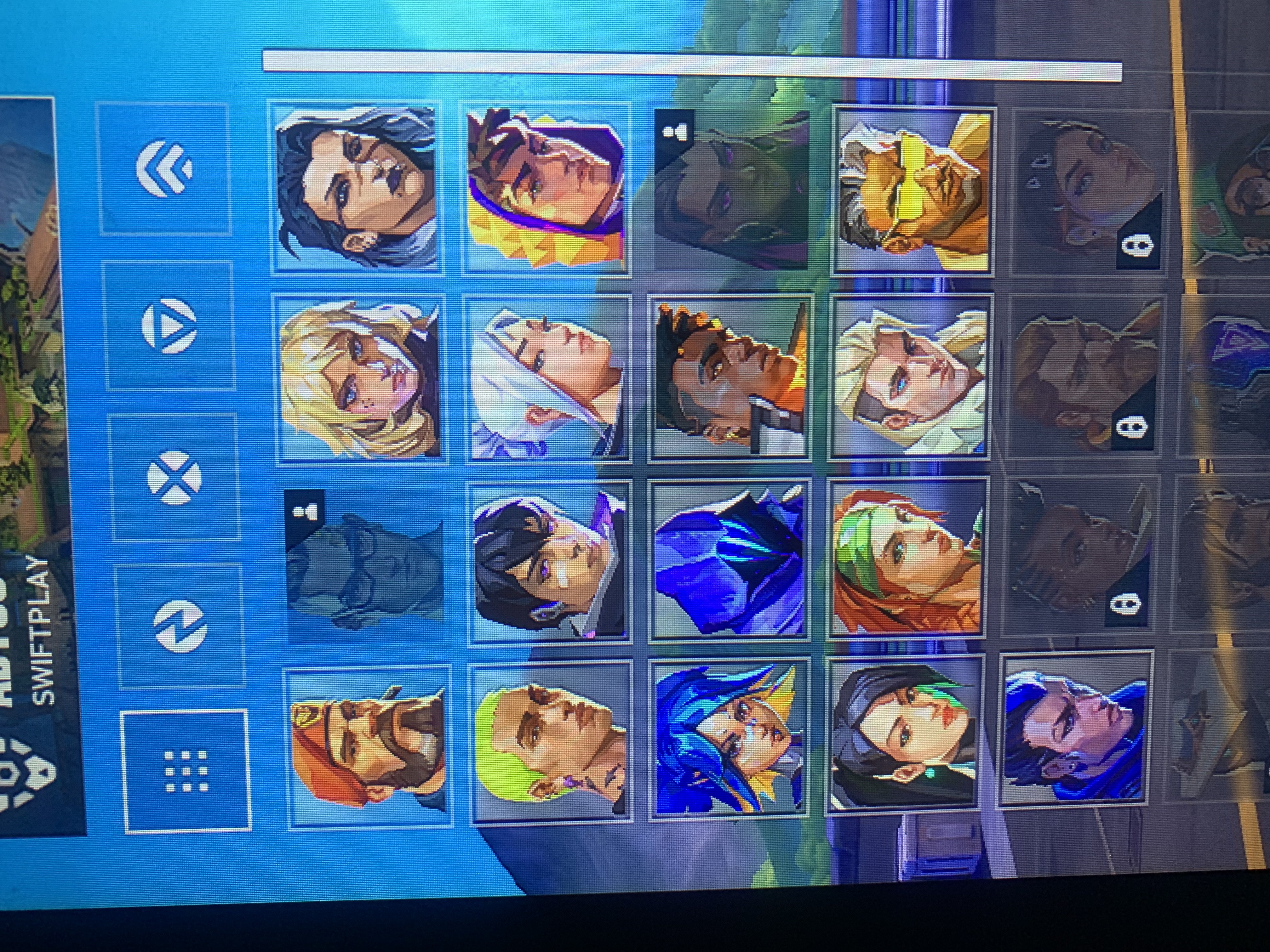 Lvl 56 + 7800 agent credit, Sale, Ranked unlocked, Agents: 19, Skins: 1