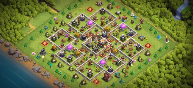 🔥 FULL MAX 11 TH | 365 💎 | HEROES 50/50/30/20 | OLD DECORATIONS 🔥, 11 TH Home Village, 6 TH Builder Base