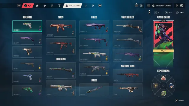 Sell account from valorant, Sale, Gold 1, Agents: 20, Skins: 20