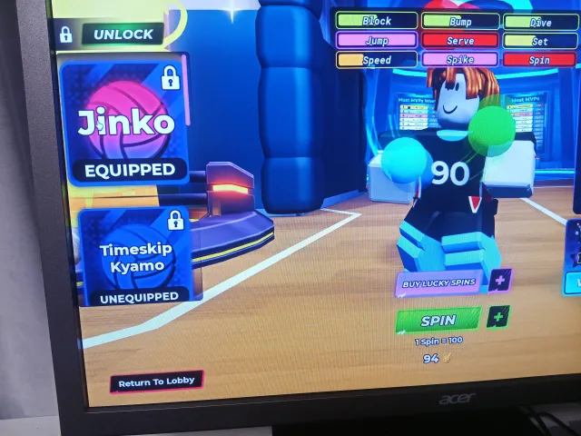 Roblox Volleyball Legends | JINKO + HIDARI + SANJU + TSK, Accounts