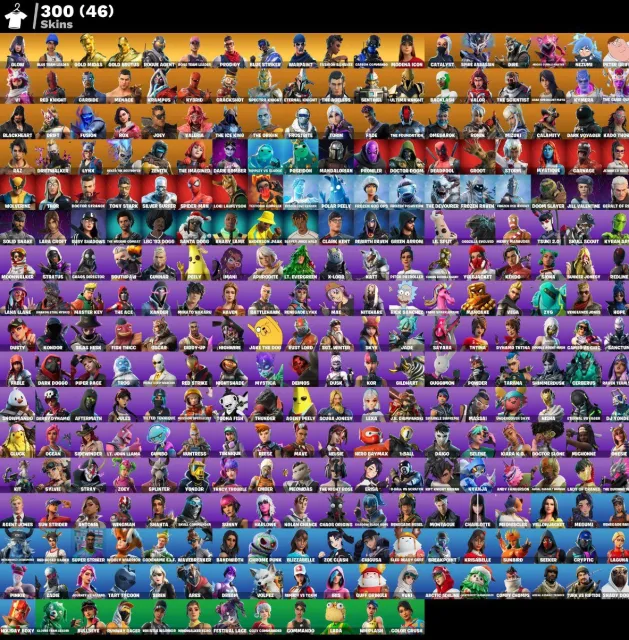 300 skins | OG STW | Glow | Take The L | Renegade Raider | Aerial Assault Trooper |, Продажа, скины 300