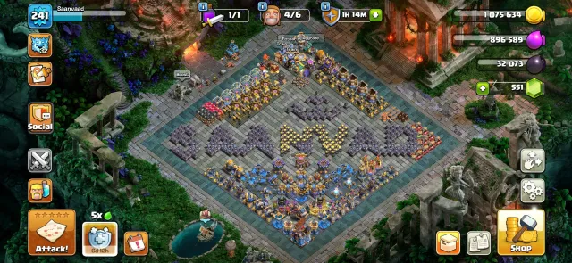 TH18 MAX] 13 Epic Equipment Maxed ✪ Max Heroes ✪ Sound of Clash & 4 Sceneries ✪ Level 241, 18 TH Родной Деревни, 10 TH Строителя