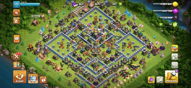 🌟3 в 1🌟172 LVL🌟80% FULL 14TH🌟60/65/41/35/15🌟СРАЗУ ПЕРЕПРИВЯЗКА🌟, 14 TH Родной Деревни, 8 TH Строителя