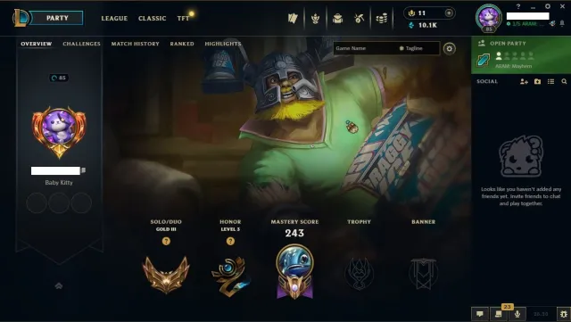All champions | Pulsefire Ez | Gold III 51% win rate | 140+ tactics and a lot of everything in TFT, Sale, level 85, champions 173, skins 35, Gold