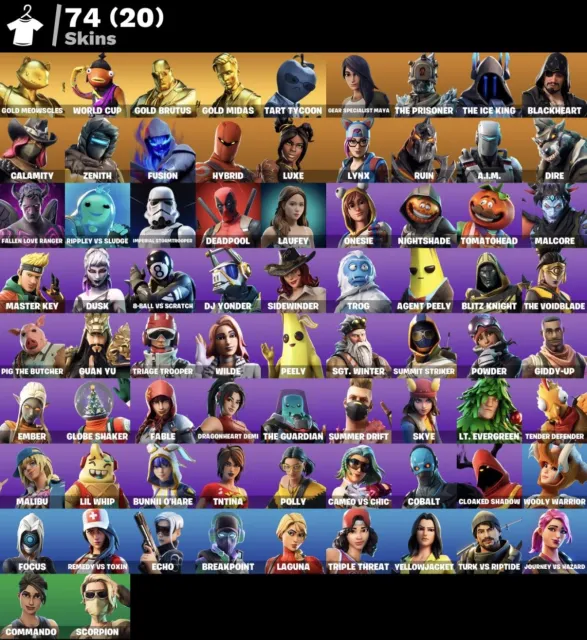 ⚡ INSTANT DELIVERY 24/7 ⚡ Og account FULL ACCESS 300 VB, Sale, skins 74