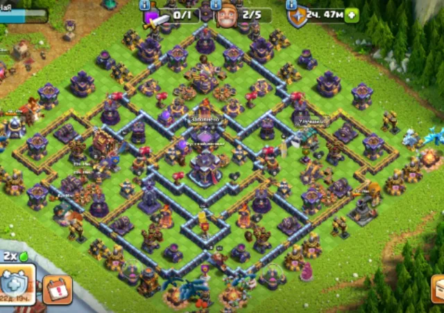 Selling account, not enough time. Good upgrade, mainly just walls., 15 Town Hall of the Home Village, 7 Builder Hall