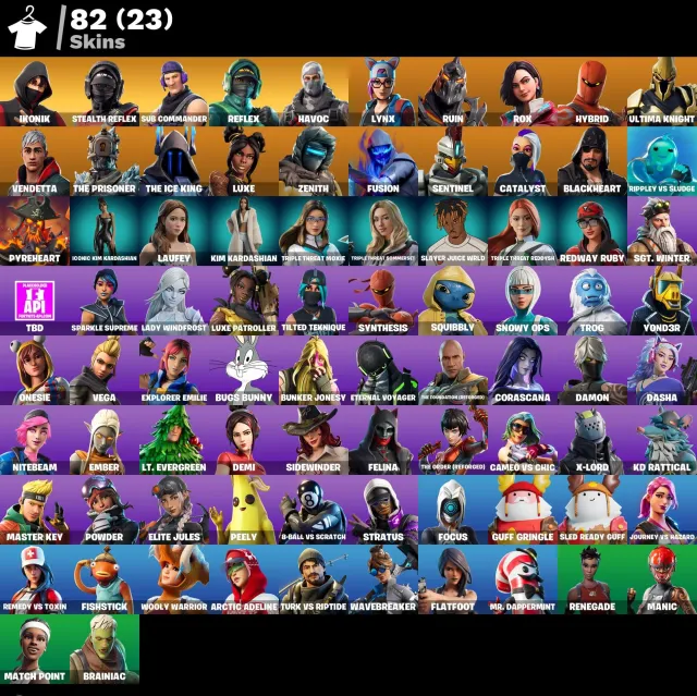 OG SKINS 😈 Ikonik reflex twitch1 stealth reflex, Sale, skins 80