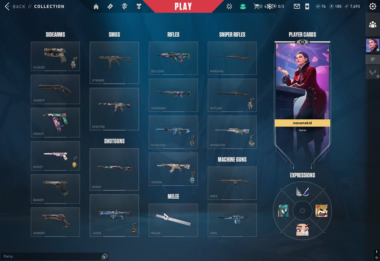 A great account for starting out in Valorant., Sale, Ranked unlocked, Agents: 21, Skins: 16