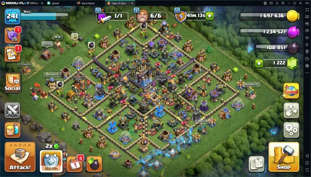 ⚡ПЕРЕПРИВЯЗКА, 241 LVL⚡100/105/90/78/50/16, WALLS 18-19 LVL⚡11 ЭПИК СНАРЯГ, 2500 МЕДАЛЕЙ ЛВК, 18 TH Main Village, 10 TH Builder