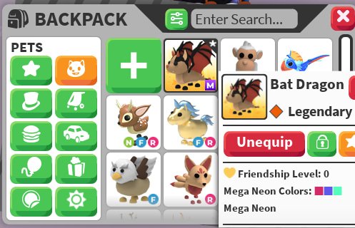 Adopt Me account with cool pets (for trading) — not a fake., Sale, Voice chat: No