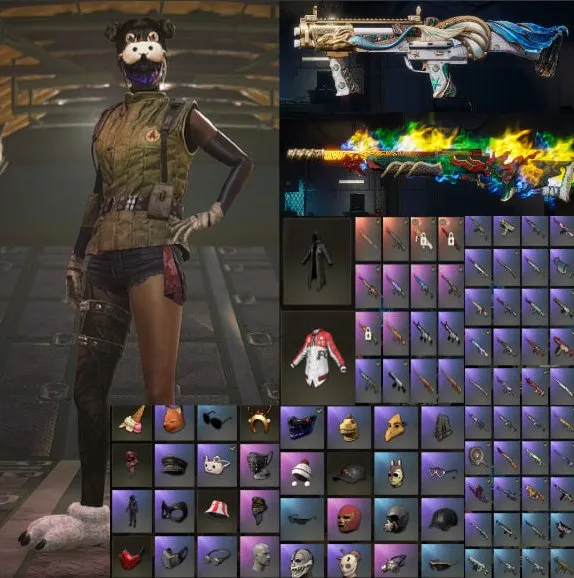 [PROGRESSIVE] Sun Wukong - M24 - 3 lvl / [PROGRESSIVE] Atlantis - DBS - 3 lvl / PLAYERUNKNOWN SET, Yes BATTLEGROUNDS Plus