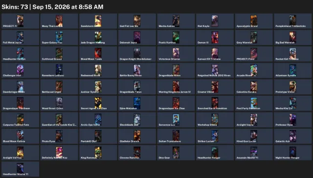 💮💮【 49 LVL 】【 God Fist Lee Sin 】【 PROJECT: Fiora 】【 Battle Bunny Riven 】【 Fnatic Karthus 】💮💮